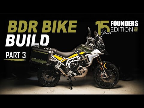 BDR-Gewinnspiel, Bike-Build, Folge 3 | Enthüllung der Triumph Tiger BDR Founders Edition!