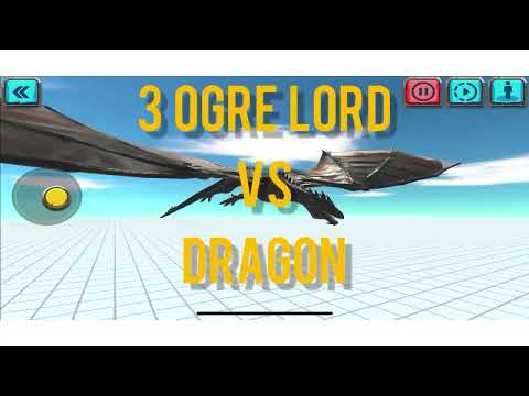 Ogre Lords VS Dragon  Animal Revolt Battle Simulator mobile