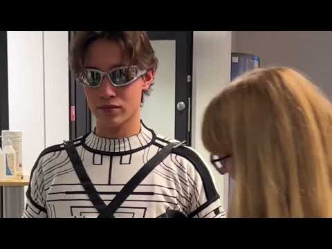 First Umami Tsunami costume fitting