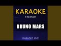 It Will Rain (Originally Performed By Bruno Mars) (Karaoke Version)