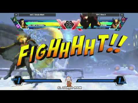 T.T.F. UMvC3 Danger Room- ioG | Uncle Matt vs Dios X