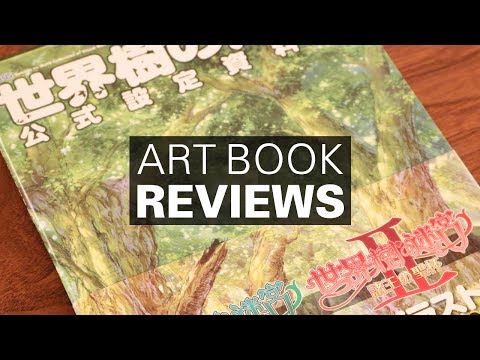 Art Book Reviews - Etrian Odyssey Official Setting Material Collection