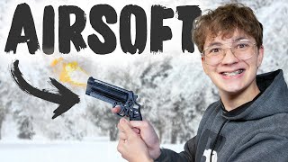 3D Printed Cap Powered Airsoft Gun