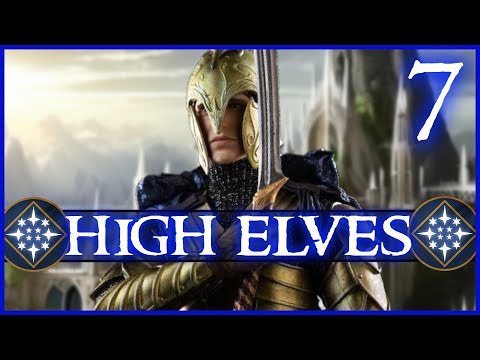 TWO-FRONT WAR! Third Age: Total War (DAC V5) - High Elves - Episode 7