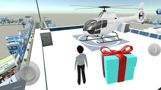 3D Driving Class Game | Gift Card🎁 near the Building  & Helicopter | Android IOS Gameplay