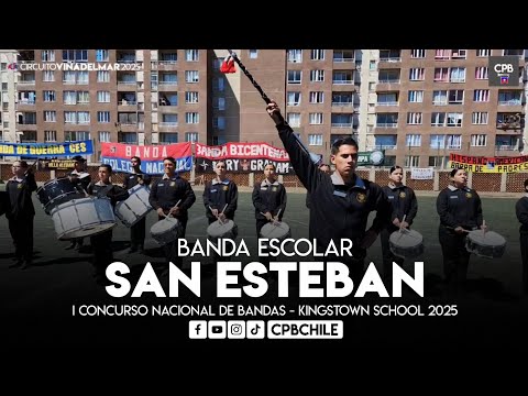 Banda Escolar San Esteban de la Escuela Pablo Neruda - Kingstown School 2025