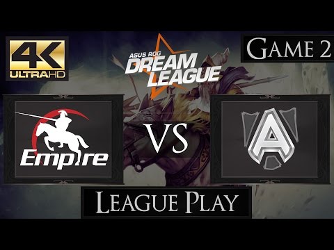 Dota 2 Team Empire vs Alliance | DreamLeague Season 3 [4k]