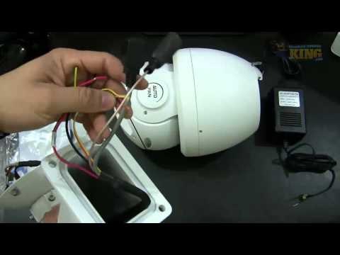 20X 2 Megapixel Infrared IP Network PTZ Security Camera Unboxing - IPPTZ-EL2MPIR250L20X
