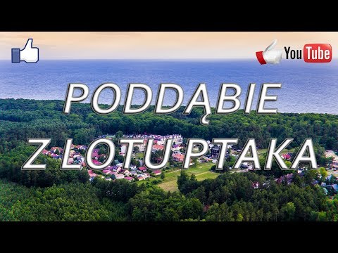 🅉🄾🄱🄰🄲🅉 👍 Poddąbie z lotu ptaka - zobacz jak z drona wygląda to nadmorskie miasto!