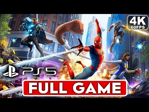 MARVEL'S AVENGERS SPIDER-MAN PS5 Gameplay Walkthrough Part 1 FULL GAME [4K 60FPS] - No Commentary