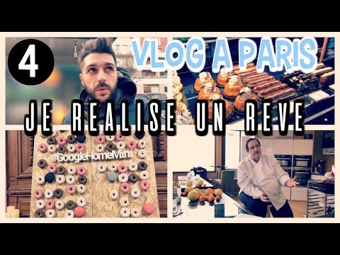 VLOG A PARIS 4: COURS AVEC CONTICINI, PATISSERIE CYRIL LIGNAC & SOIRÉE GOOGLE