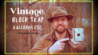 Vintage Block Trap for Raccoons etc