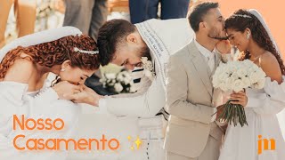 CASAMENTO CRISTÃO: Teaser oficial João e Júlia | Decoração, votos, dança dos noivos!