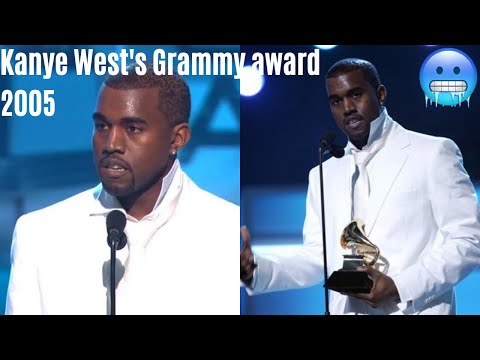 2005  Kanye West Wins Grammy Best Rap Album  The College Dropout Speech