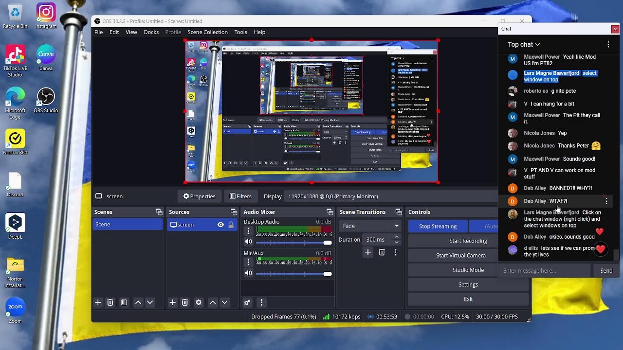 Live@5 recorded midnight September 24th Kyiv, Ukraine