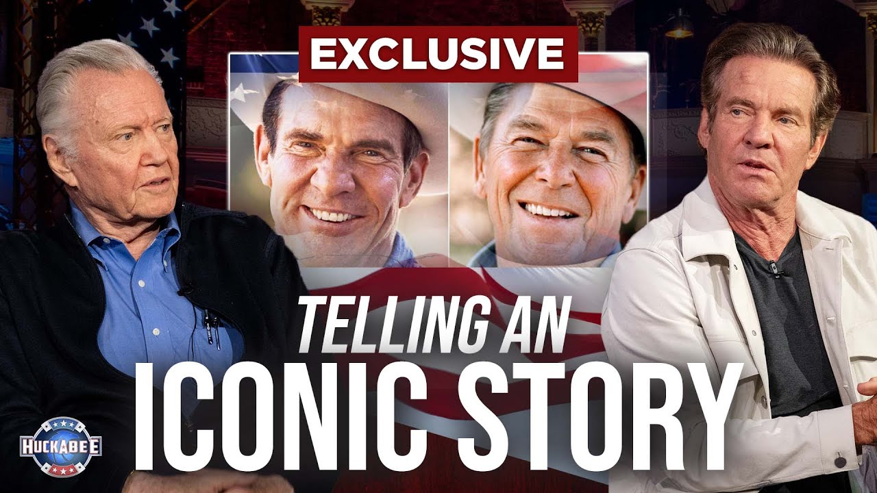 Dennis Quaid & Jon Voight Talk Portraying An AMERICAN ICON In New Film "REAGAN" | Huckabee's Jukebox