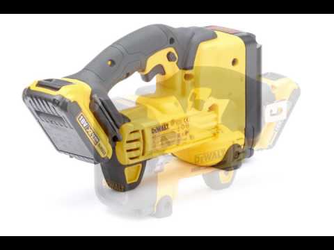 Akumuliatorinis karpytuvas sriegtam strypui DeWalt DCS350NT-XJ; 18 V (be akumuliatoriaus ir pakrovėjo) video