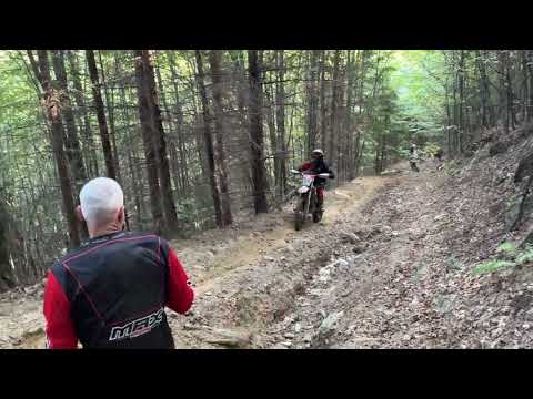 Climbing Through Chaos | Dirt Bikes Tackle Rocky Romanian Forest Trail