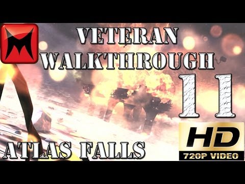 Call of Duty Ghosts Veteran Campaign Walkthrough Mission 11 "Atlas Falls" HD720p