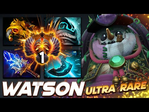Watson Pudge - ULTRA RARE - Dota 2 Pro Gameplay [Watch & Learn]