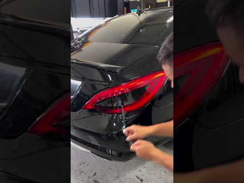 Mercedes Benz CLS getting custom taillights tint with design. What you guys think of new look?