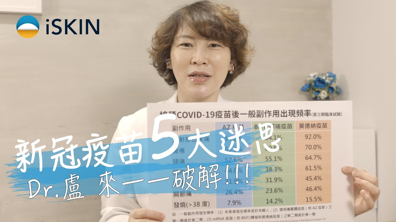 新冠疫苗注射 5 大迷思，不要再誤信謠言！選莫德納最好？