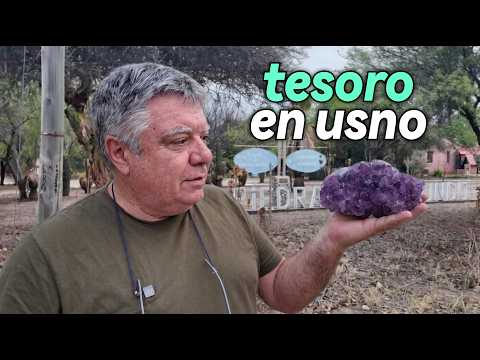LO QUE ESCONDE LA TIERRA, piedras preciosas en medio del monte.