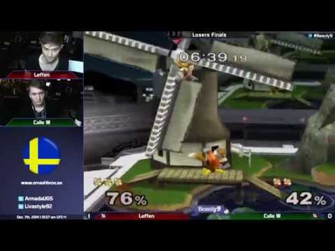 B9 - Leffen (Fox) Vs. Calle W (Falco,Fox) - Melee Losers Final