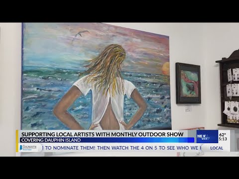 VIDEO: Local art gallery hosts outdoor, open-air art...