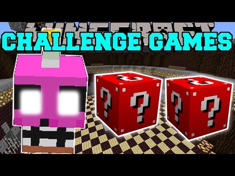Minecraft: NIGHTMARE CUPCAKE CHALLENGE GAMES - Lucky Block Mod - Modded Mini-Game