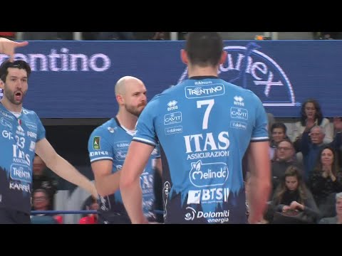 Itas Trentino vs. Allianz Milano - Superlega Credem Banca VBTV Match Highlights