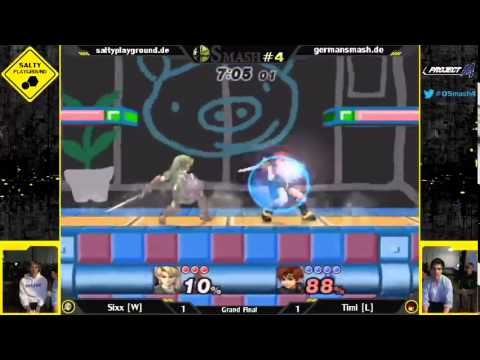 OSmash#4 - Sixx (Link) vs Timi (Falco, Rob) - P:M Singles Grand Final
