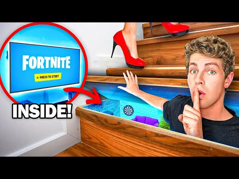 Ich Habe 4 GEHEIME Räume Gebaut, Die Du Niemals Finden Würdest!