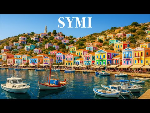 SYMI - Dodecanese islands Greece - 5k Walking tour 