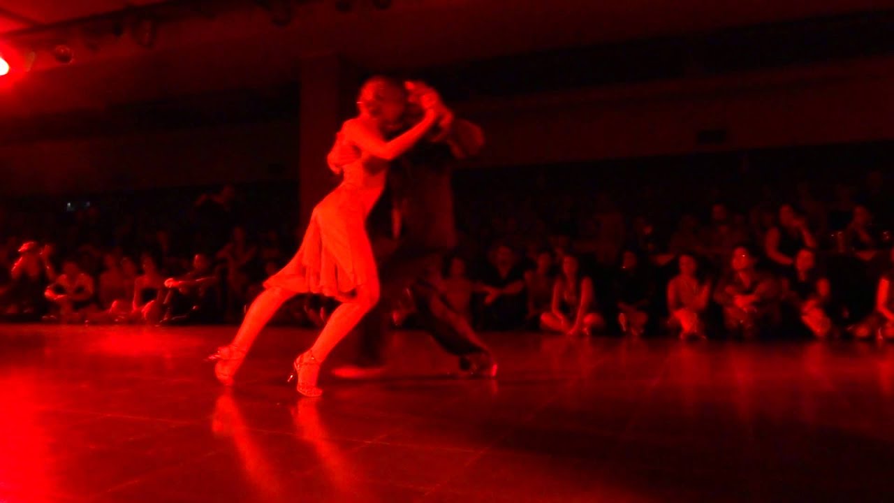 Eugenia Parrilla y Yanick Wyler. Misterio Tango Festival.