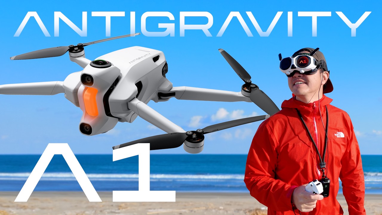 【Antigravity A1 | Insta360】世界初の360度カメラ搭載ドローン
