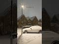Snowfall UK First Snow Of The Season Winter 2024 Shorts Youtubeshorts Snowfall