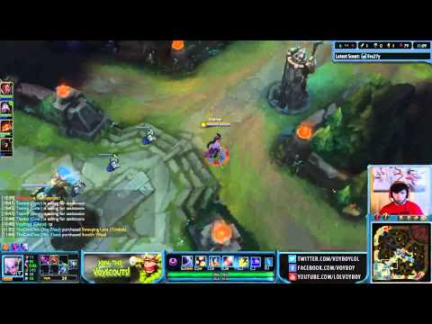 CRS Voyboy as Diana vs Imaqtpie as Vayne Challenger Elo