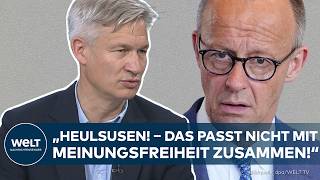 Video: DEUTSCHLAND: „Heulsusen! Lächerlich!“ Ulf Poschardt über den Umgang von Politikern mit Beleidigungen