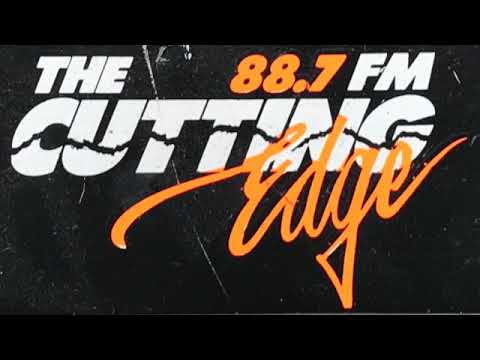 MY pineapple upside-down coffee cake - 88.7 fm CIMX The Cutting Edge of Rock station ID - April 1991