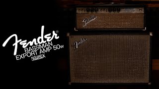 Video thumbnail for Fender Bassman Amp Silverface: How it sounds (no talking) by Sound Xperience