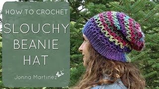 How To Crochet A Simple Slouchy Hat