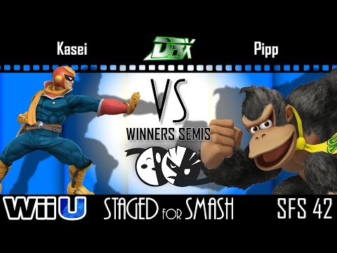 Staged for Smash 42 - GF - Kasei (Cloud, Falcon) vs Pipp (Donkey Kong, Sheik, Roy) - Smash 4 - Wii U