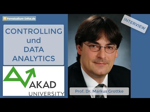 Der neue Bachelor Controlling und Data Analytics der AKAD University | INTERVIEW