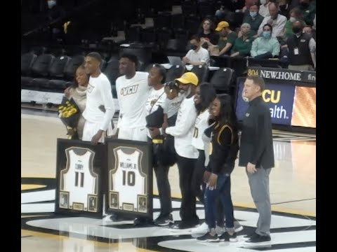 2022 VCU Mens Basketball Senior Night Ceremony