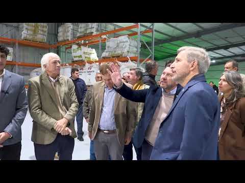 Frigerio inauguró una planta de alimentos balanceados en Hasenkamp que adhirió al RINI 1