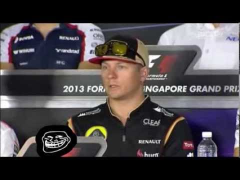 Räikkönen and Bottas in Thursday Press Conference - Singapore 2013
