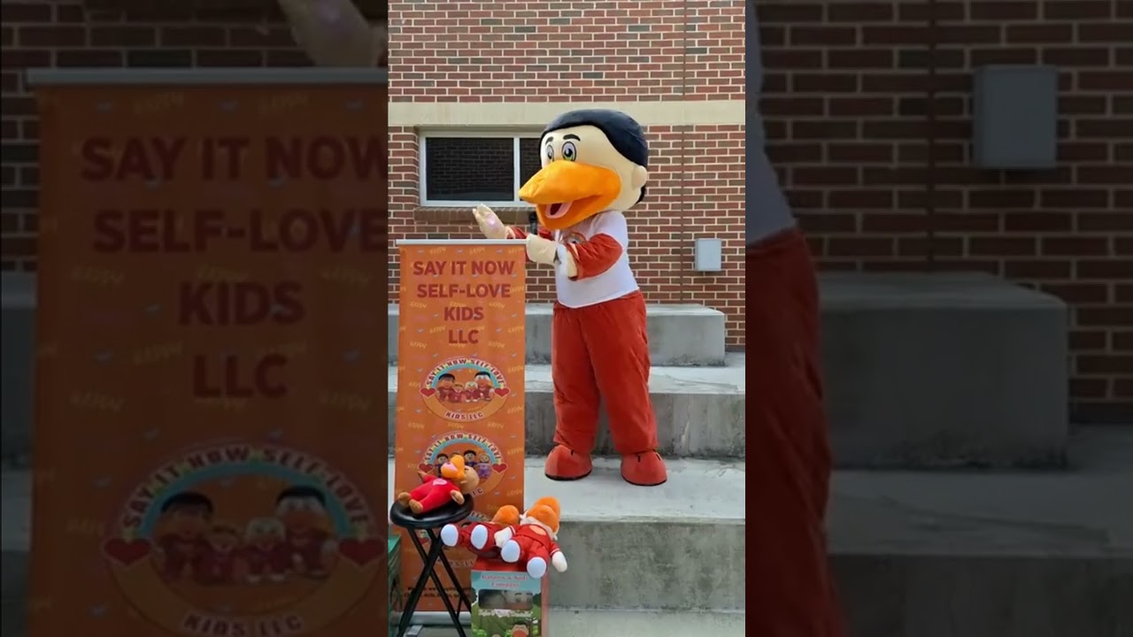 Mascot Homeboy Kyle Lemon Singing SAY IT NOW WITH SELF LOVE Song