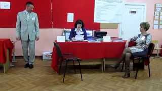 preview picture of video 'Выяснение статуса присутствующей на УИК 1347 Ганжары Ольги Ивановны'