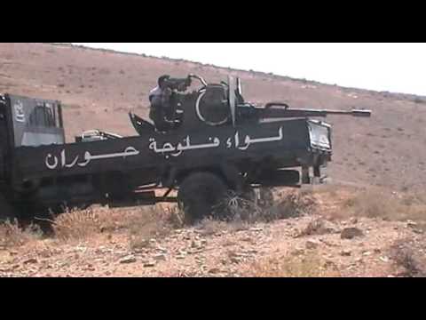 استهداف مقرات النظام في المخافر الحدودي 36 و 37 في ريف درعا من قبل كتيبة شهداء صيدا